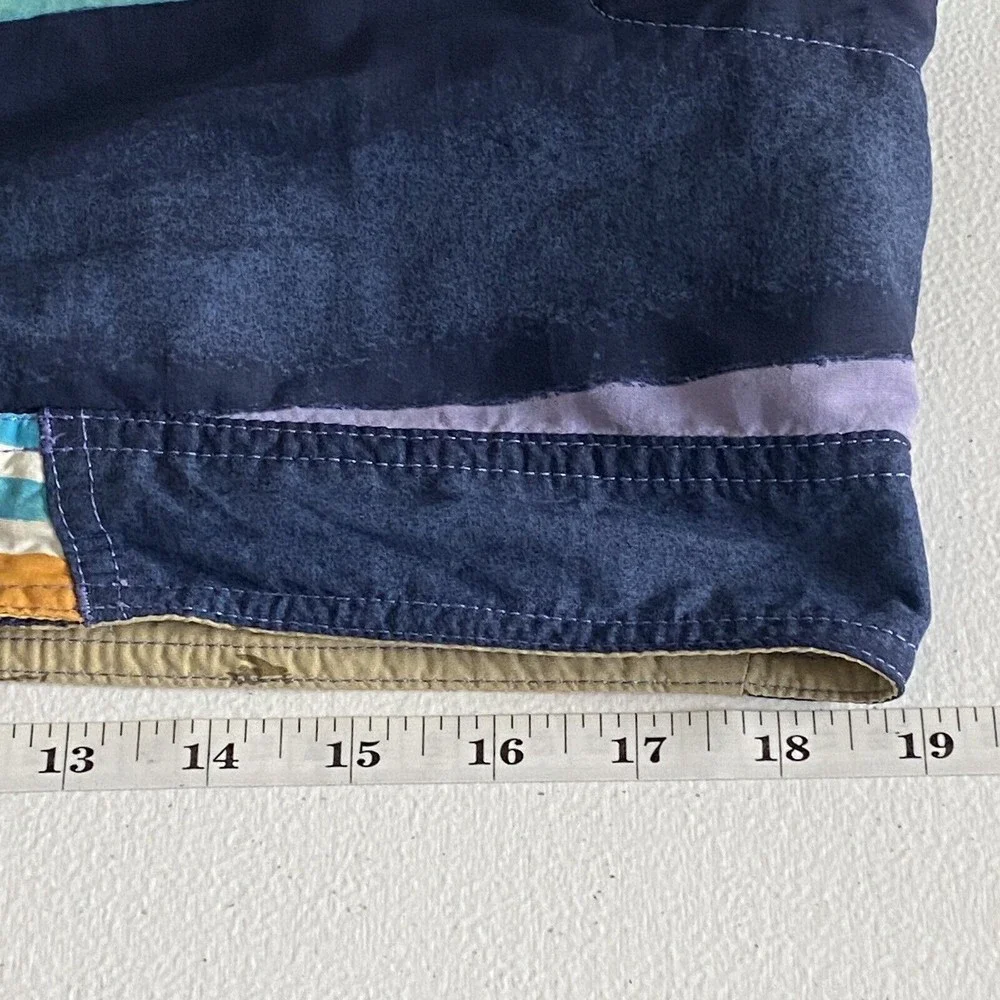 PATAGONIA Mens Blue Board Shorts Swim Trunks Size 36 Common Threads Outdoors